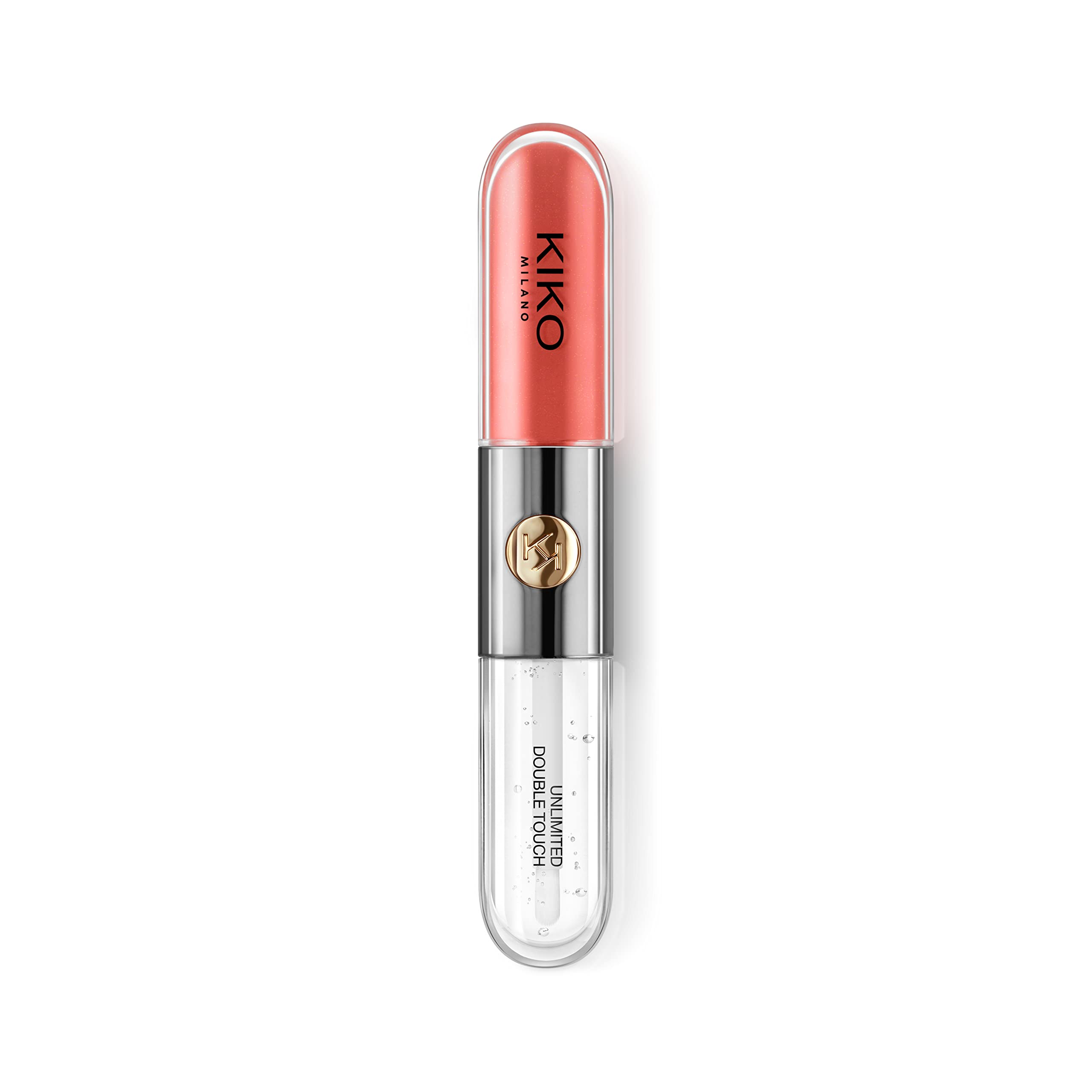 Kiko MILANO - Unlimited Double Touch 114 Liquid lipstick with a bright finish in a two-step application. Lasts up to 12 hours*. No-transfer base colour.